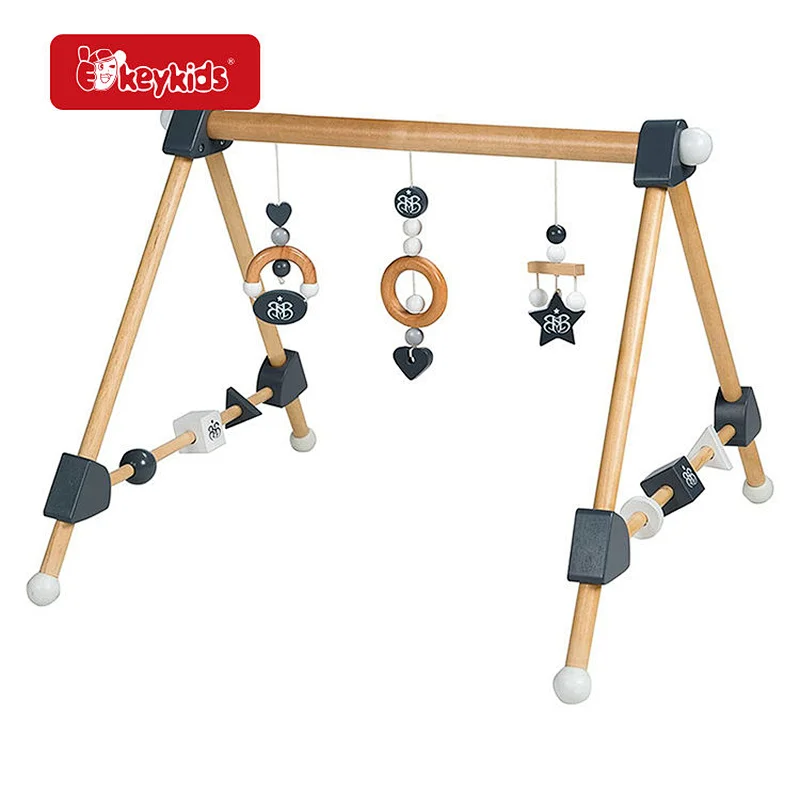 3-Level Height Adjustable Wooden Foldable Kitchen Step Stool for Kids 2-6 Years W08G404